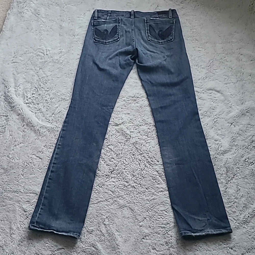 Citizens of Humanity Women's Jeans Straight Leg Size 29 Blue w/ Belt Wrap BOGO - Picture 5 of 15